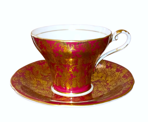 Vintage aynsley tea - tea, cup